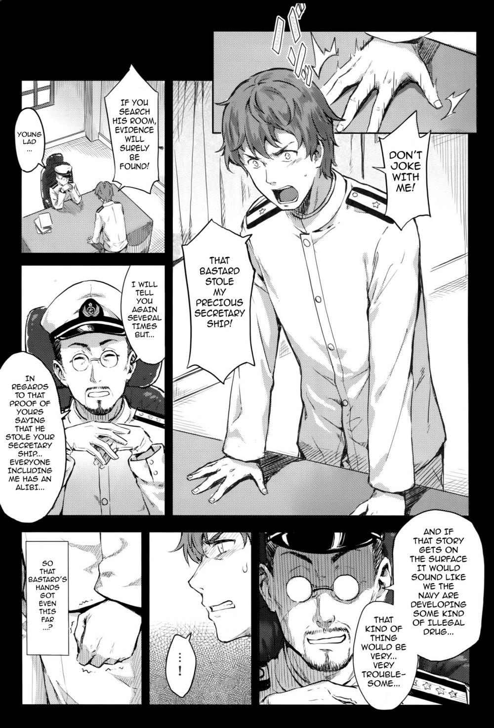 Hentai Manga Comic-I Can No Longer Go Back To The Admiral's Side 3-Read-2